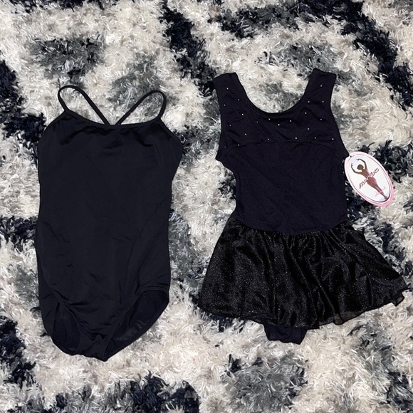 Jacques Moret Other - Little girls ballet onesies. One is BNWT. Size Medium & 8/10.